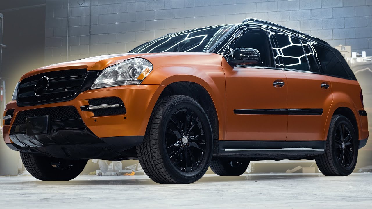 Crazy Mercedes GL transformation | Wrap | Sixwraps Studio