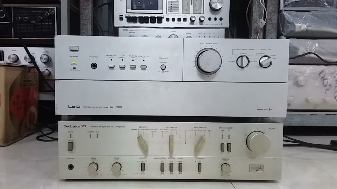 Lo-D/HITACHI HA-8700 hàng khủng hết số đồ cổ hát tốt, tiếng hay.