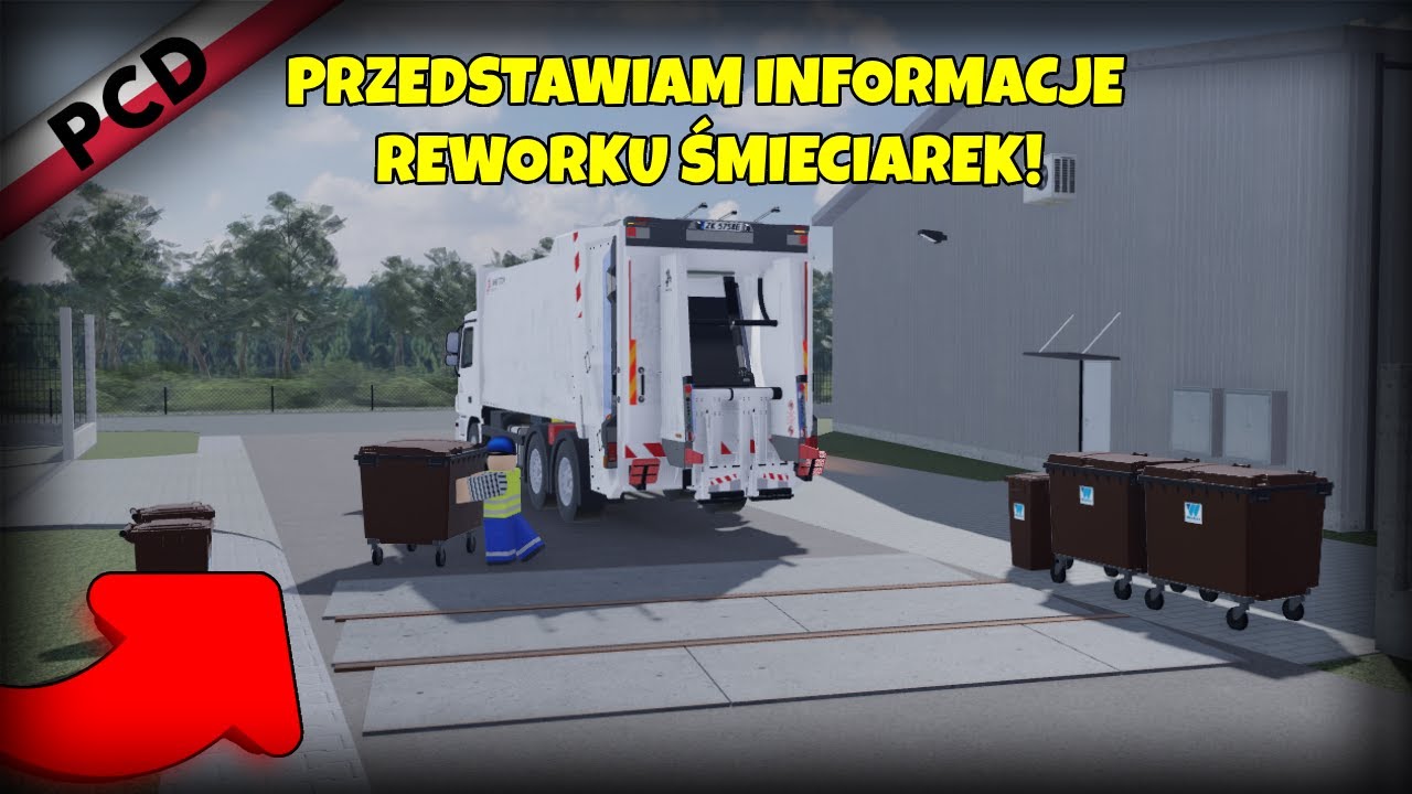 🗑️PRZEDSTAWIAM NOWE SNEEK PEEKI REWORKU ŚMIECIAREK!
