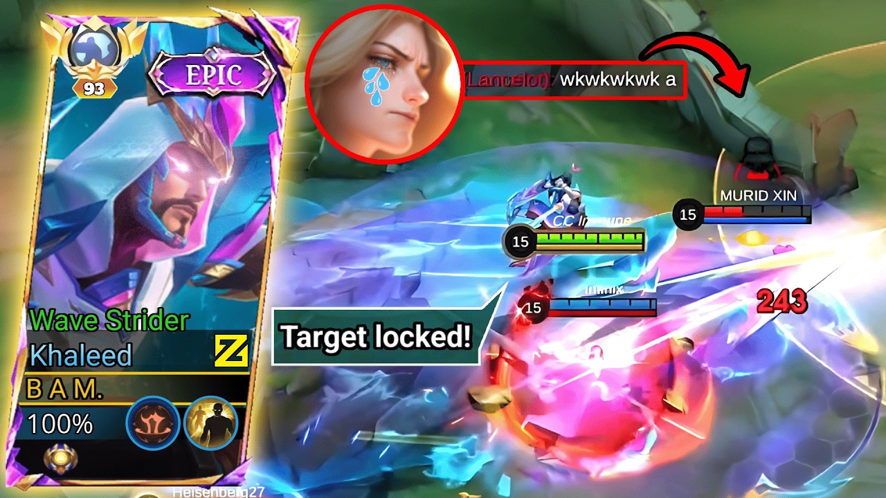 KHALEED ROAM GUIDE TO WIN EVEN WHEN LOSING! BEST BUILD & TIPS 2025 - KHALEED ROAM GAMEPLAY