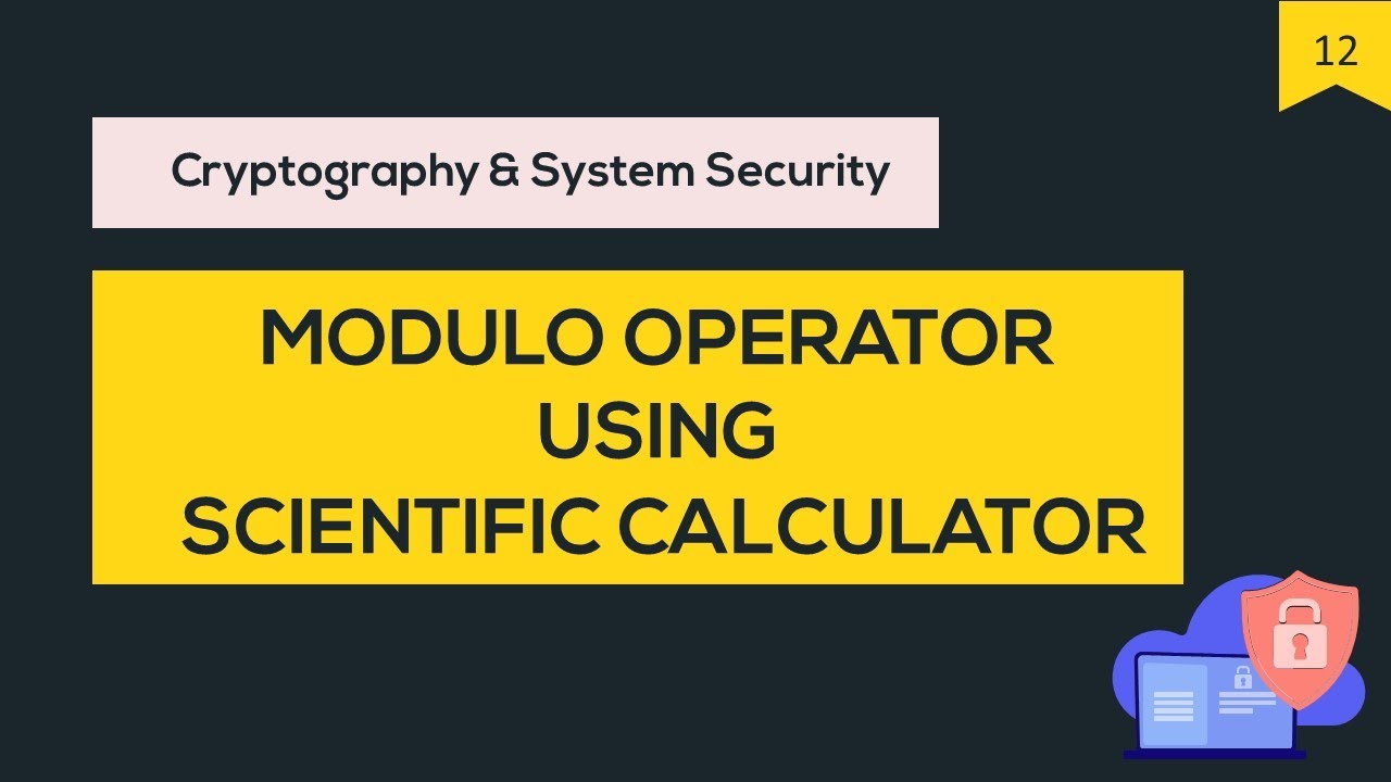 CSS #12 Modulo operator using scientific calculator 🔥 | Casio 991 ES Plus |  Cryptography | BTB