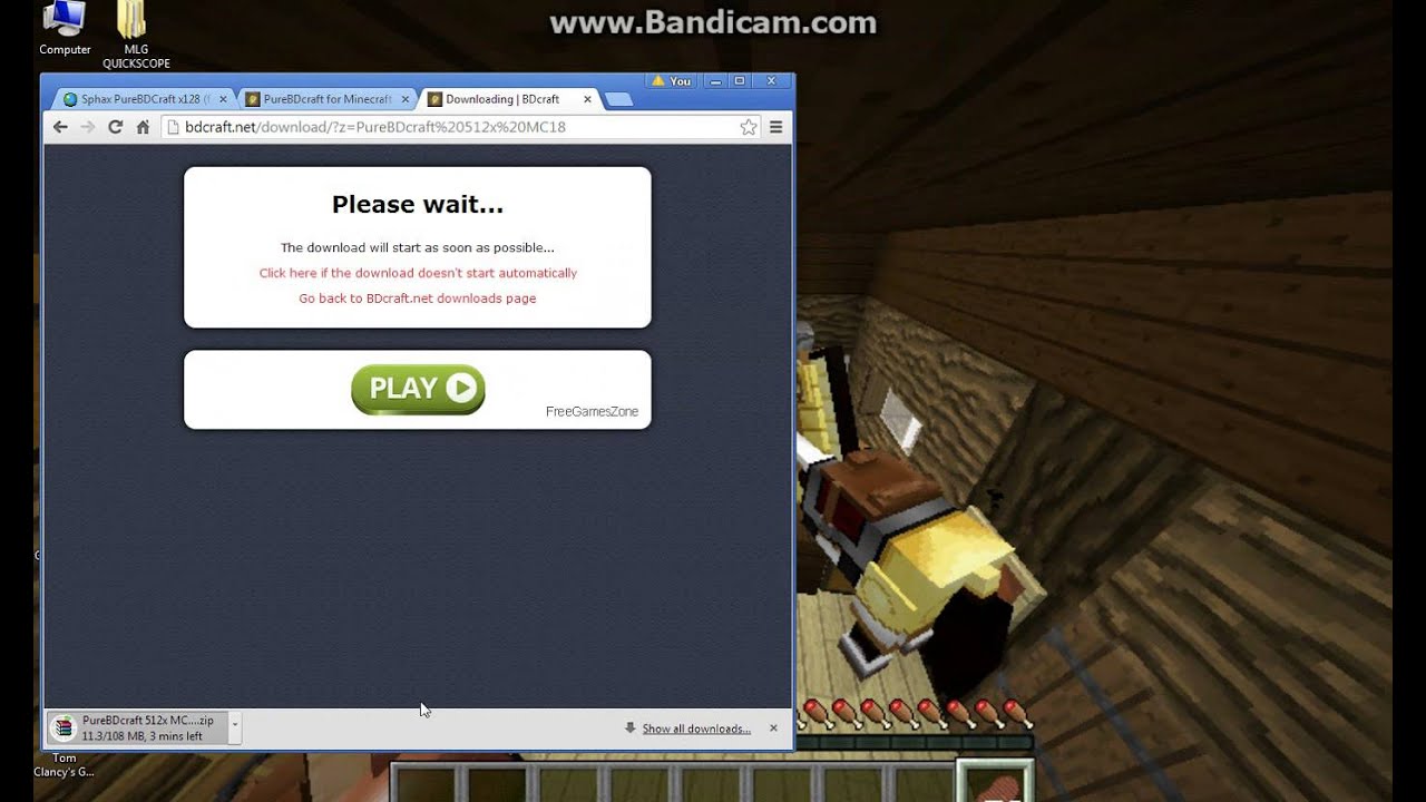 Minecraft How to download any Resource Packs! 1.8/1.9