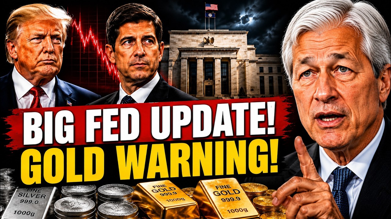 KEVIN WARSH JUST SHOCKED GOLD & SILVER INVESTORS | JAMIE DIMON'S URGENT MARKET UPDATE