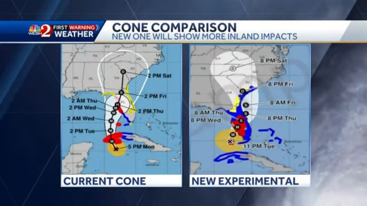 What is the 'new cone' this hurricane season?