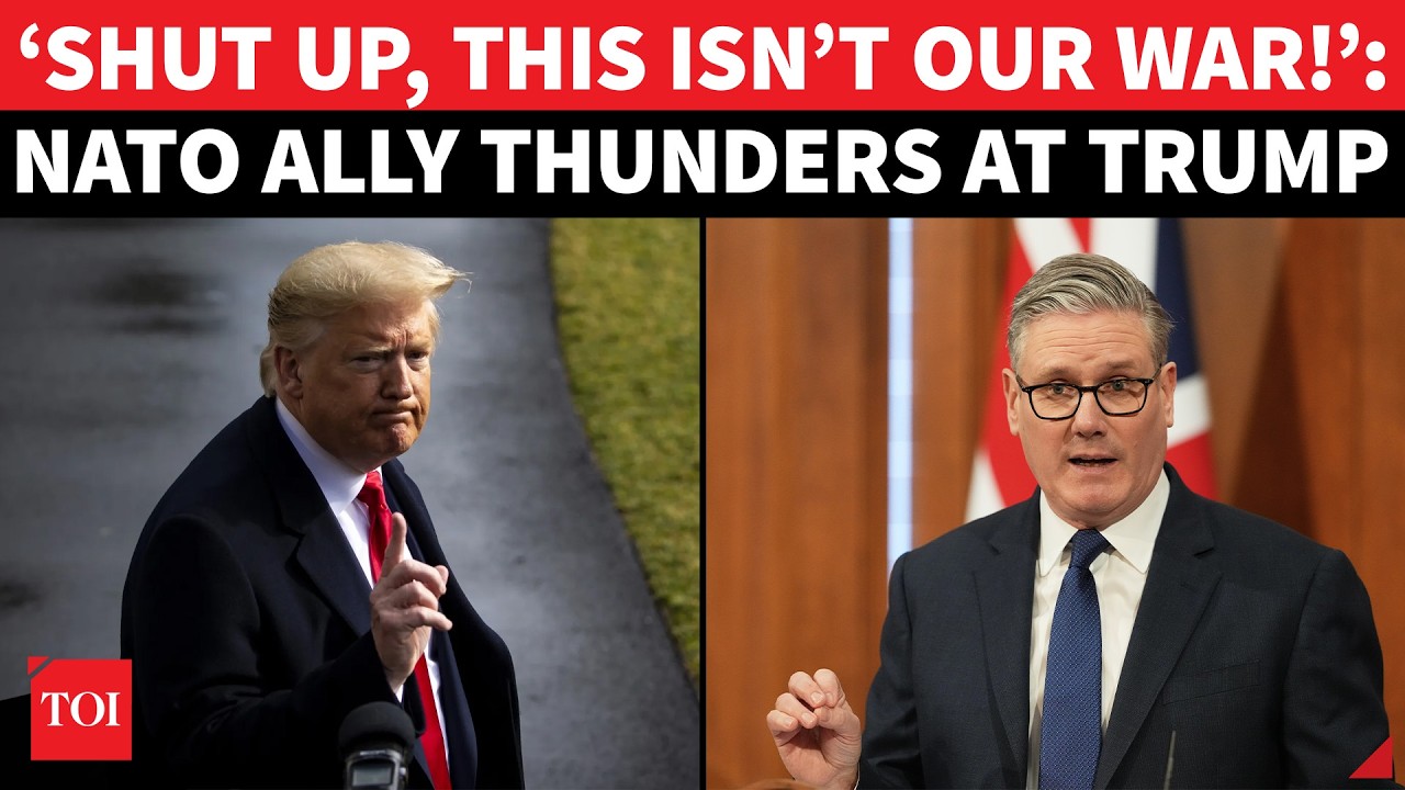 On Cam: NATO Ally LOSES COOL After Trump&rsquo;s Iran War Rant, FIERY Rebuke Shocks US | &lsquo;Don&rsquo;t Teach Me!&rsquo;