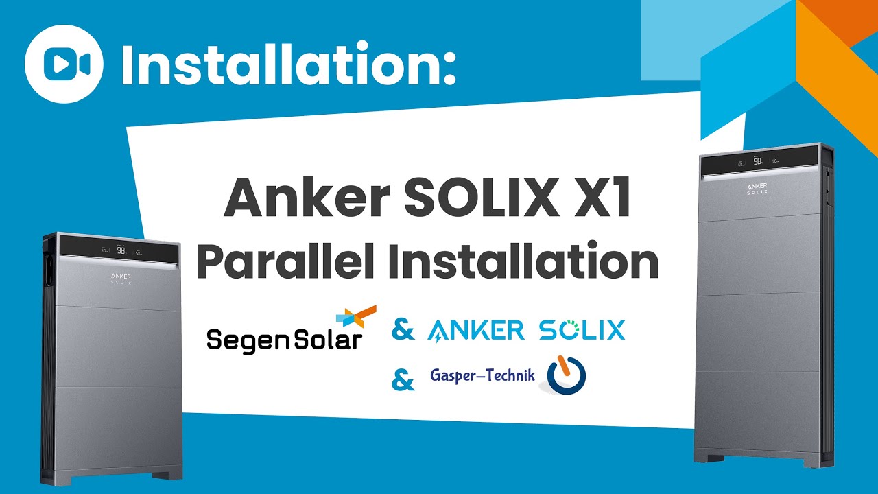 Anker SOLIX X1 Parallel Installation