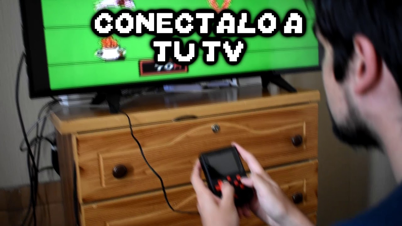 Tecnobox - Consola Retro Mini Portatil. 129 juegos en la palma de tu mano!!