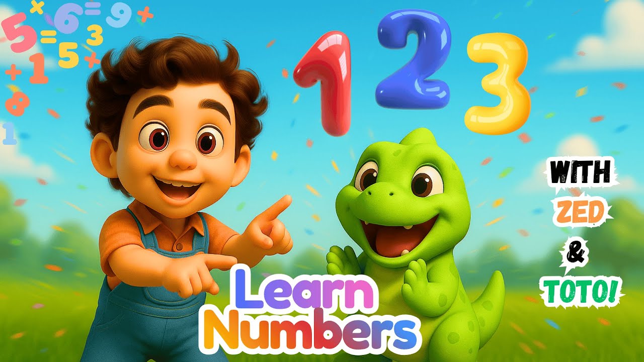 🎶 Zed & Toto&rsquo;s Counting Song | Numbers 1 to 10 for Kids 🎶