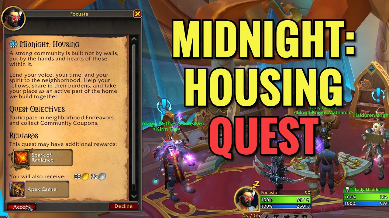 Midnight: Housing Quest (WoW Midnight)