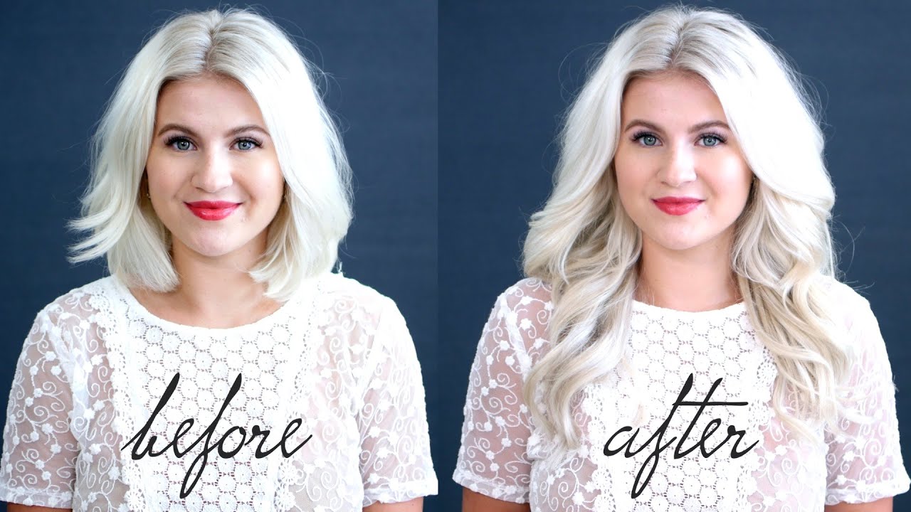 HOW TO: Blend Hair Extensions With Short Hair Tutorial | Milabu