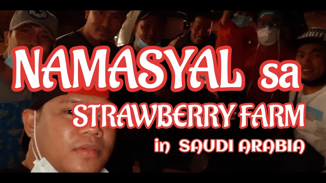 STRAWBERRY FARM IN RIYADH SAUDI ARABIA PINASYALAN NAMIN