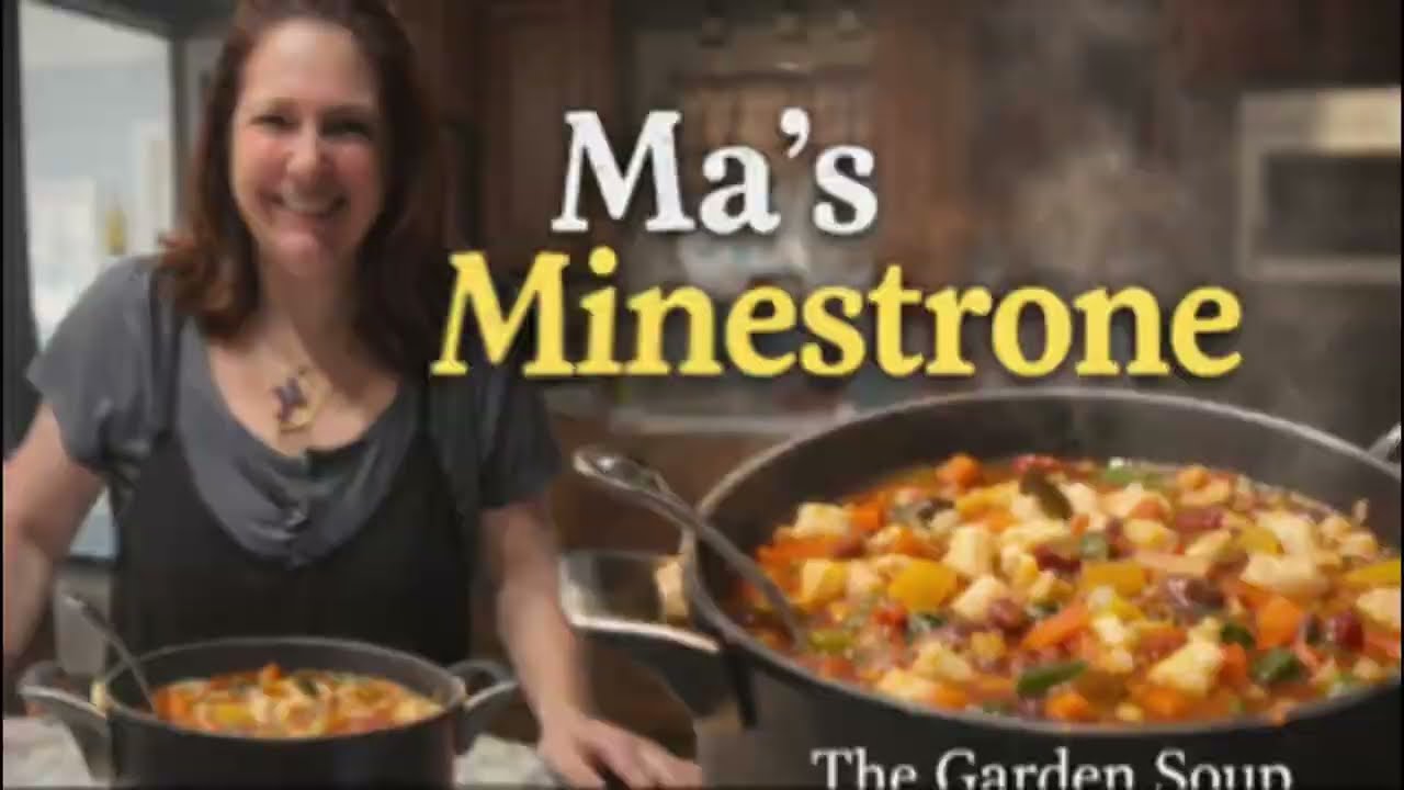Ma's Minestrone Soup That Everyone Fights Over