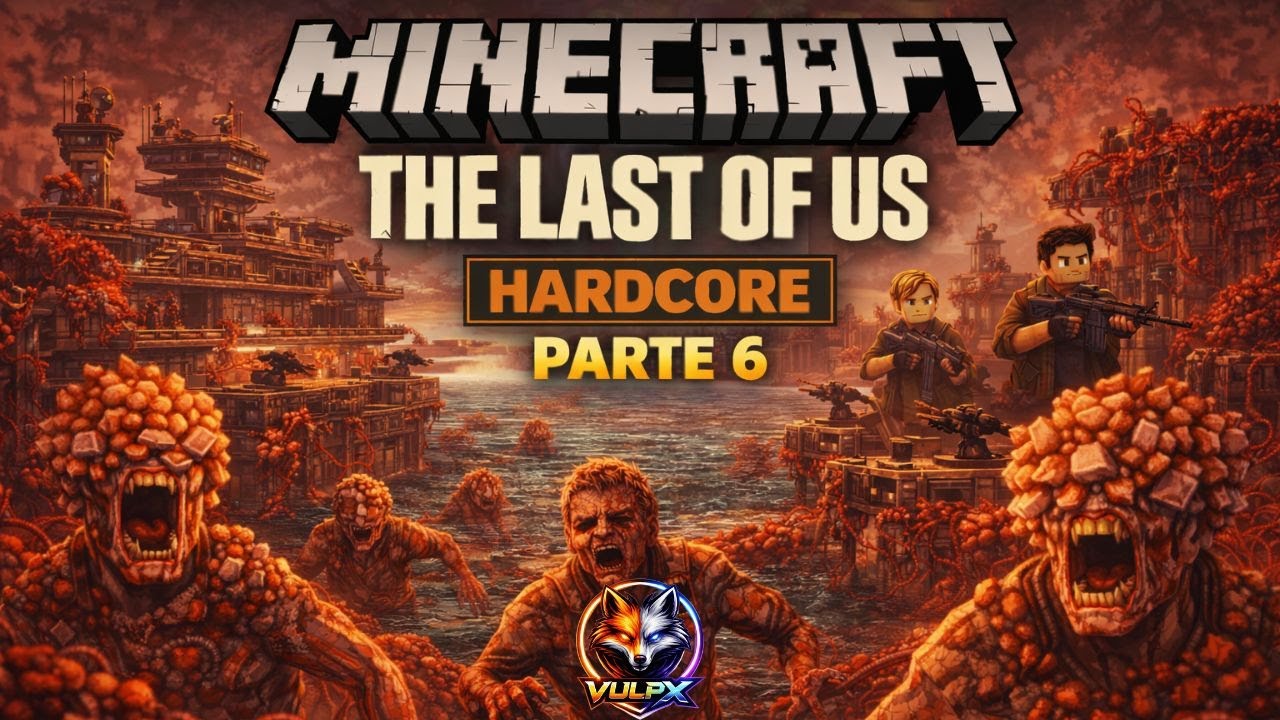 MINECRAFT | THE LAST OF US SOBREVIVIENDO 100 DÍAS | SOBREVIVIENDO LA INFECCIÓN ZOMBIE