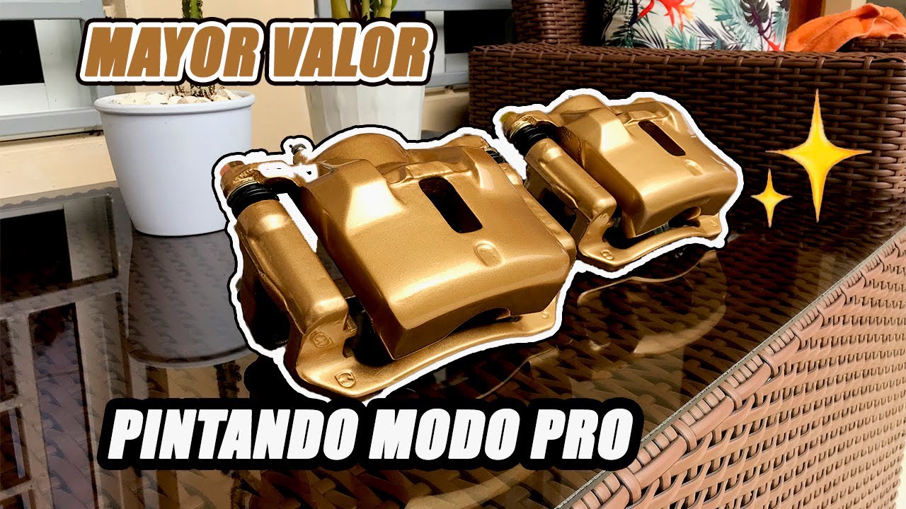 COMO PINTAR CALIPER EN 5 MINUTOS!! $ORO ENCIMA$
