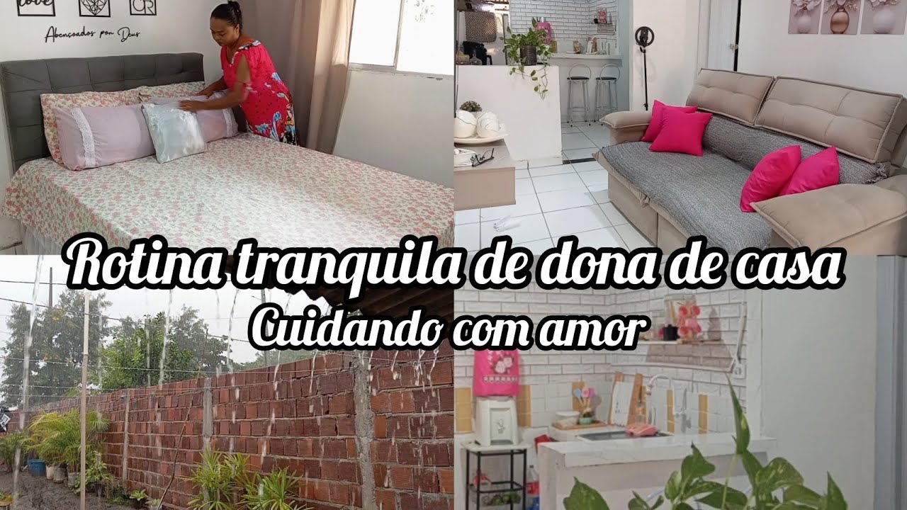 Dia chuvoso// rotina tranquila e aconchegante