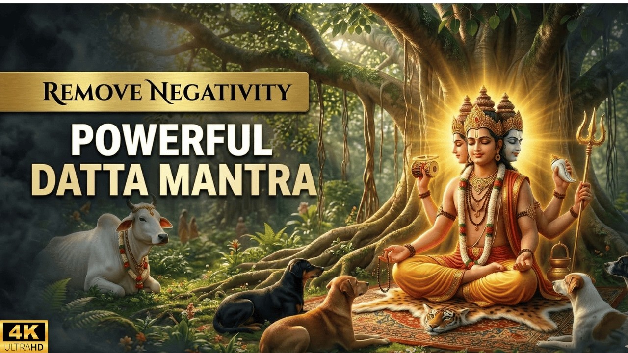 Dattatreya Stotram | Remove Negative Energy and Find Your True Guru | Thursday Special