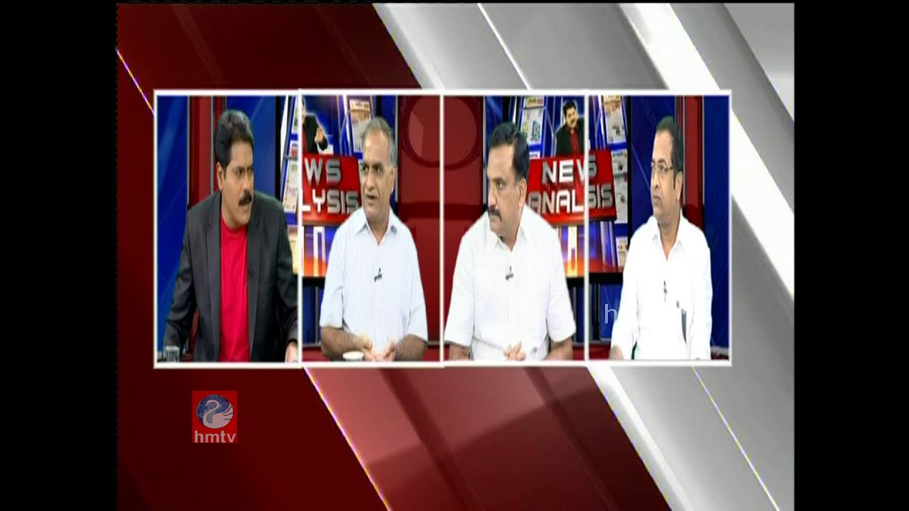 Debate on Water Sharing between AP and TS - HMTV News Analysis with VK - Part 2