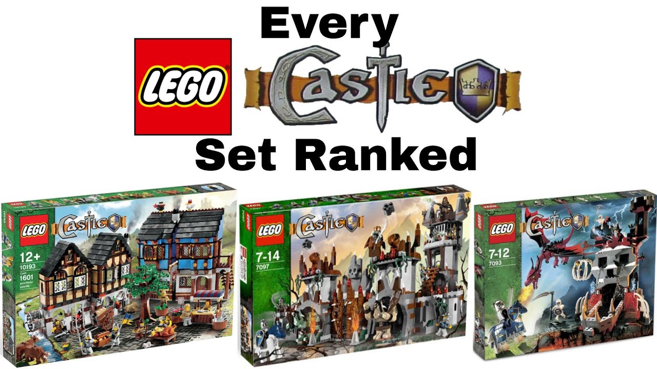 Рейтинг всех наборов LEGO Fantasy Era Castle (2007–2009)