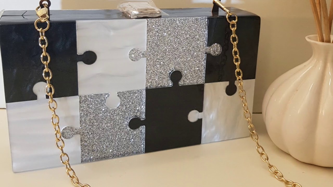 trendy online  Acrylic Clutch