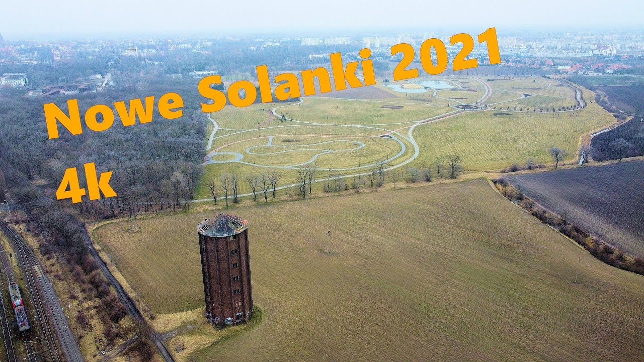 Inowrocław - Nowe Solanki z lotu ptaka w 4k