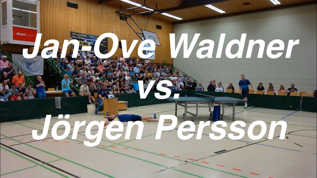 Jan-Ove Waldner vs. Jörgen Persson | 75 Jahre TTC Drochtersen | 09.06.2023