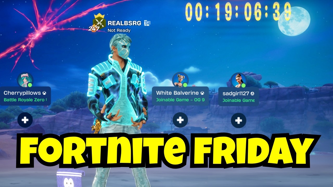 🔴Fortnite FRIDAY!