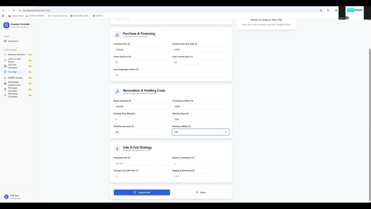 Fix and Flip demo