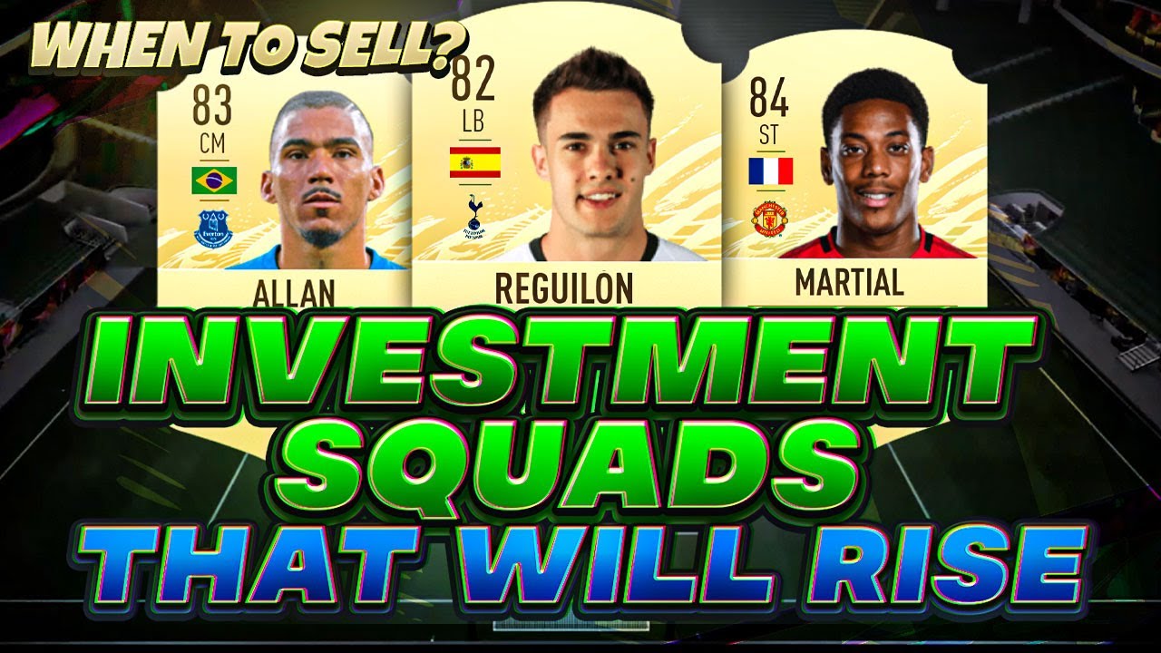 INVESTMENT SQUADS THAT WILL RISE FROM DAY 1! FIFA 21 WEB APP INVESTING!