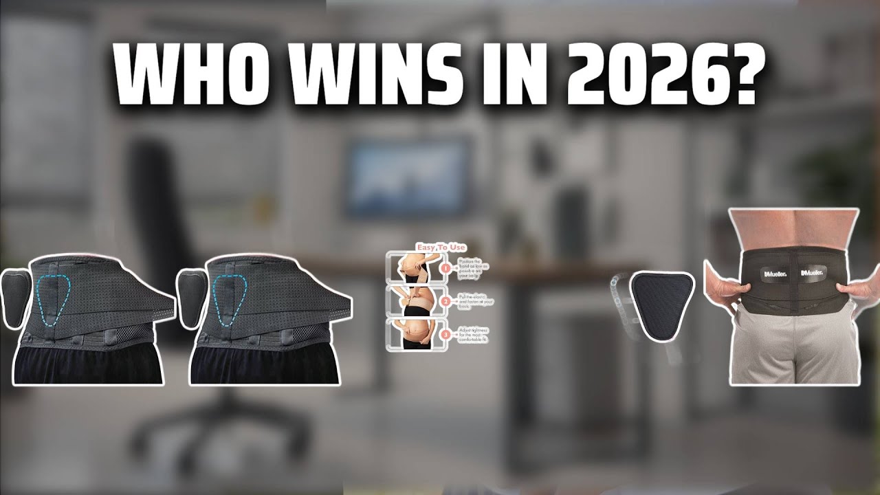 The Top 5 Best Back Support Belt in 2026 - Must Watch Before Buying!