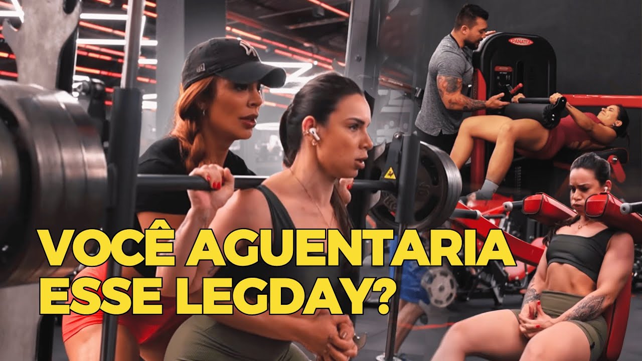 Quer ficar COXUDA? Então pega esse TREINÃO DE PERNAS