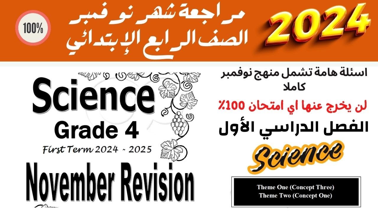 November Revision | Grade 4 | Science
