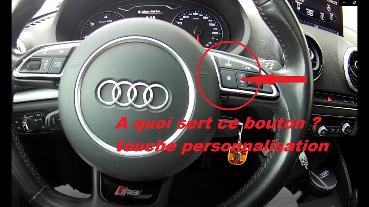 Для чего эта кнопка? Кнопка персонализации руля AUDI