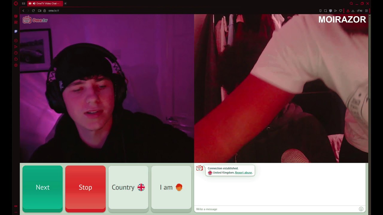 STREAM 7-Omegle Funny Stream-Pulling Baddies And Catching Racists!!! -MOIRAZOR