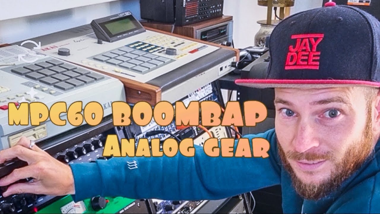 MPC60 boombap beatmaking with analog gear