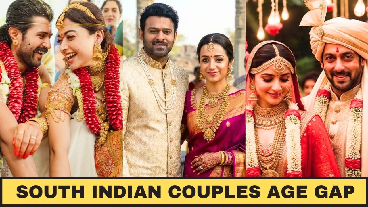 Shocking Age Gap Between South Indian Actors And Their Wives - Rashmika Mandanna, Vijay Deverakonda