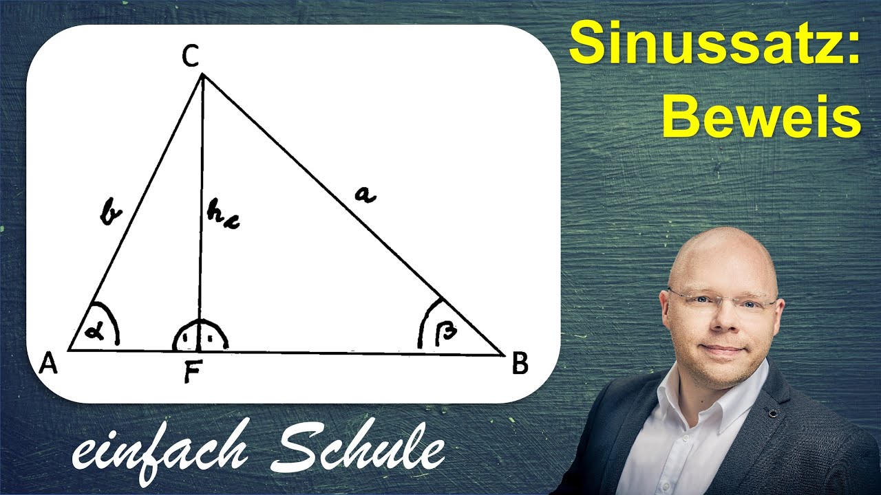 Sinussatz Beweis | einfach und einleuchtend erklärt