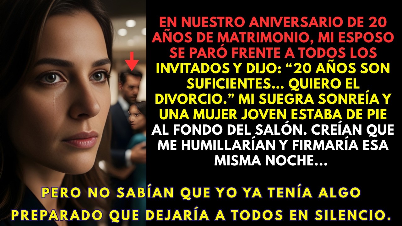 En Nuestro Aniversario de 20 Años de Bodas, Mi Esposo Me Dio una Sorpresa… Una Demanda de Divorcio