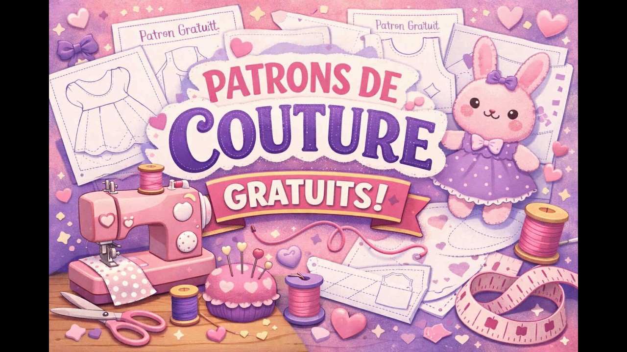 15 Patrons pdf gratuits a avoir dans sa garde robe