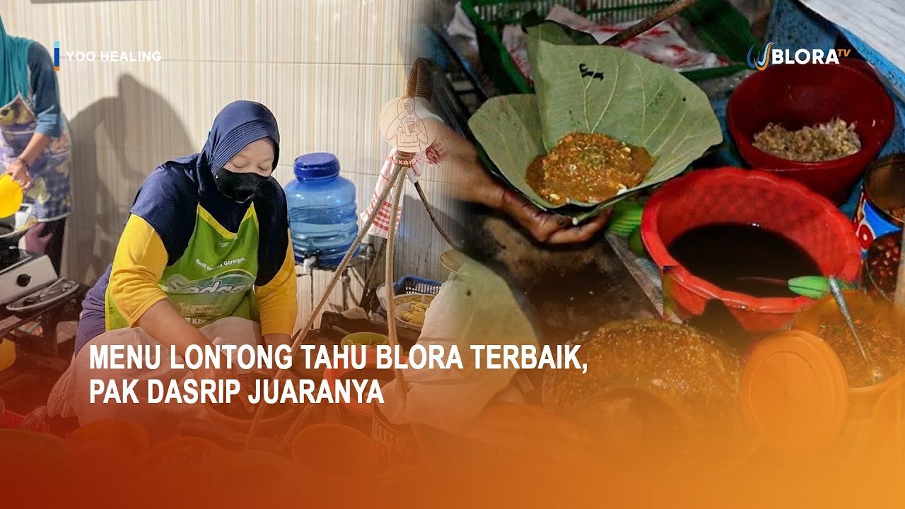 Menu Lontong Tahu Blora Terbaik, Pak Dasrip Juaranya