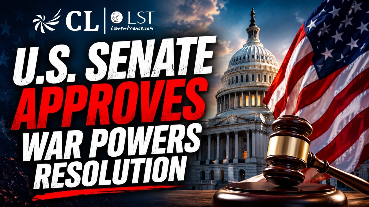 U.S. Senate Votes on War Powers Resolution Amid Global Tensions! What Happens Next?