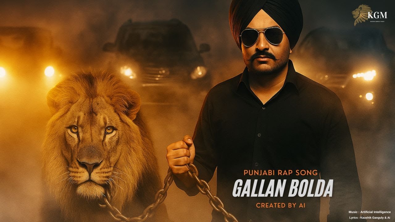 Gallan Bolda | Punjabi Rap Song | Created by AI #punjabirap