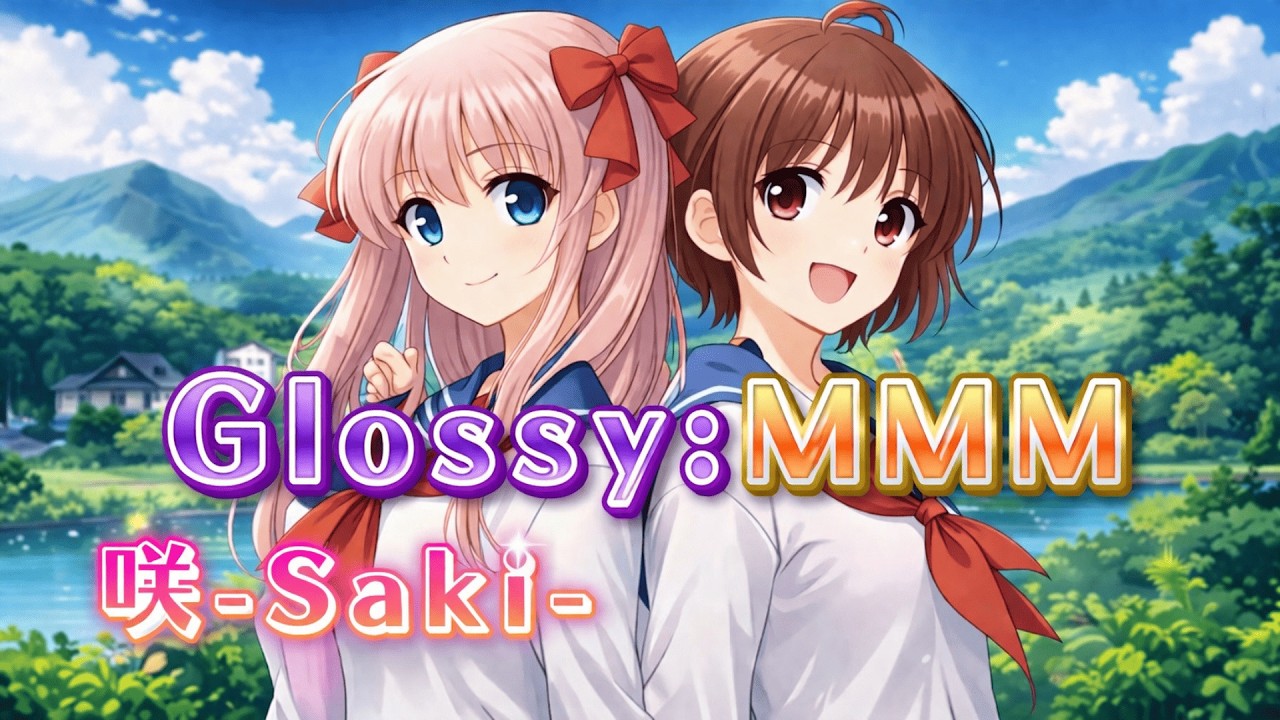【Glossy:MMM】  AIRemix Version【咲-Saki-】OP Cover #AI音楽  #JPOP