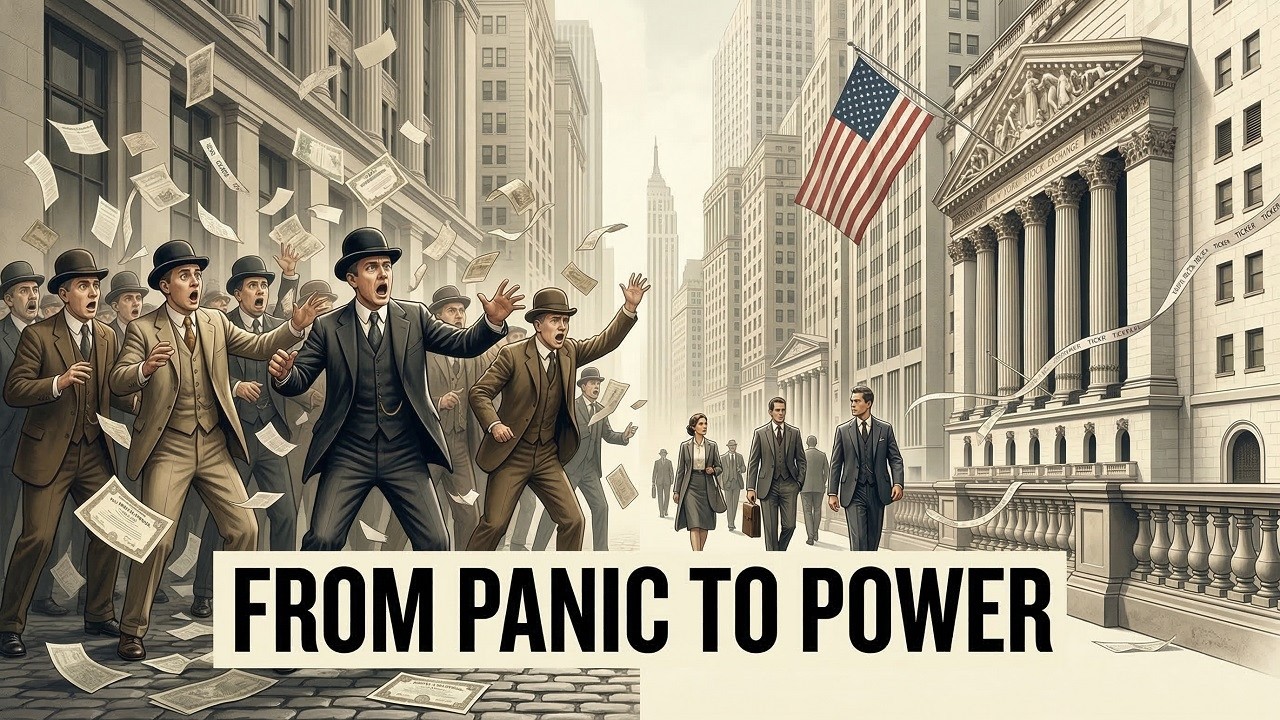 How Wall Street Became the World’s Money Engine – From Chaos to Power