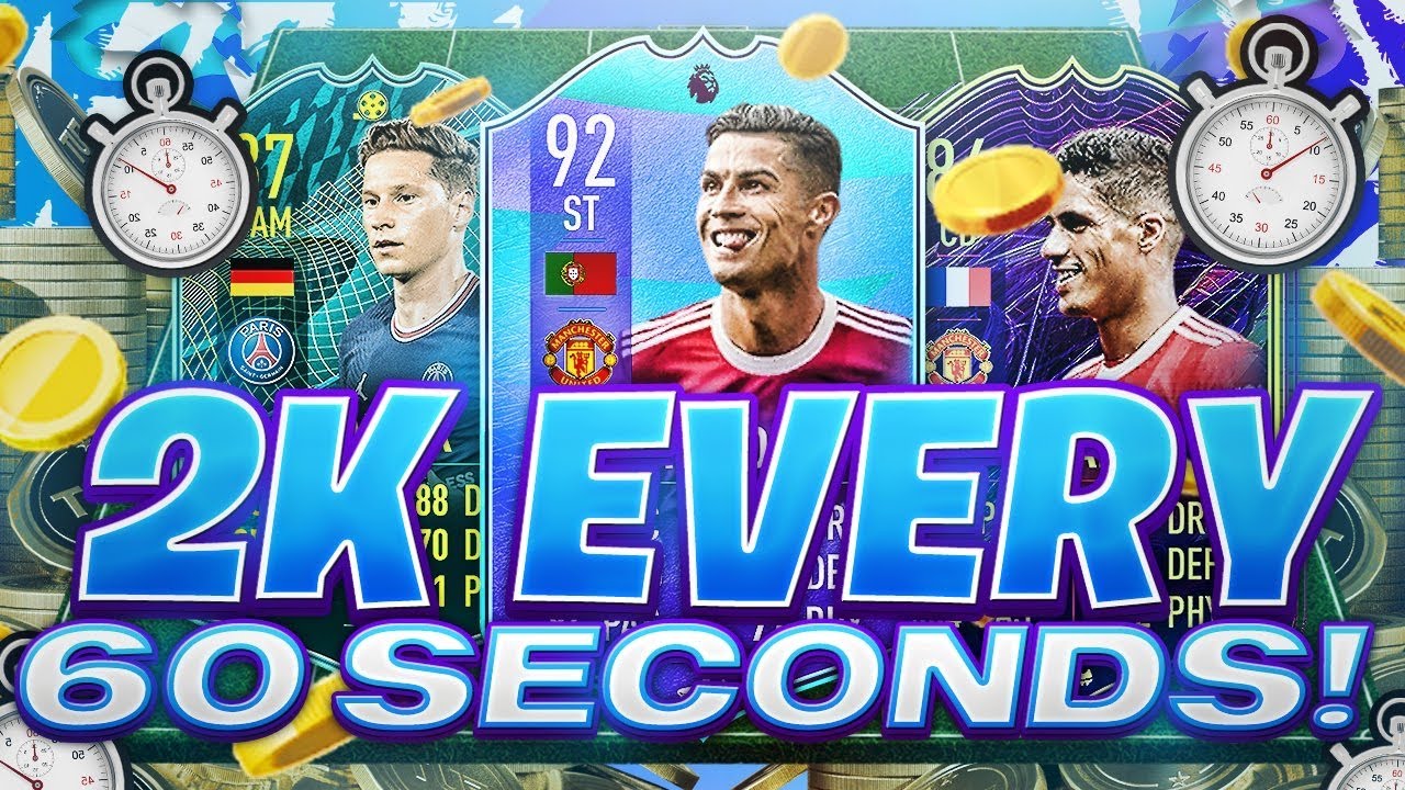OMG! 2K EVERY 60 SECONDS FIFA 22 BEST TRADING METHOD (FIFA 22 SNIPING FILTERS & FLIPPING)