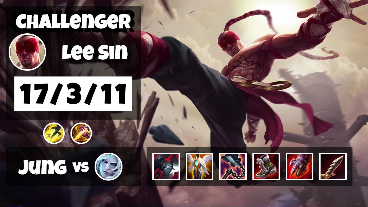 Lee Sin 12.1 S11 Jungle Challenger Replay (17/3/11) - BR