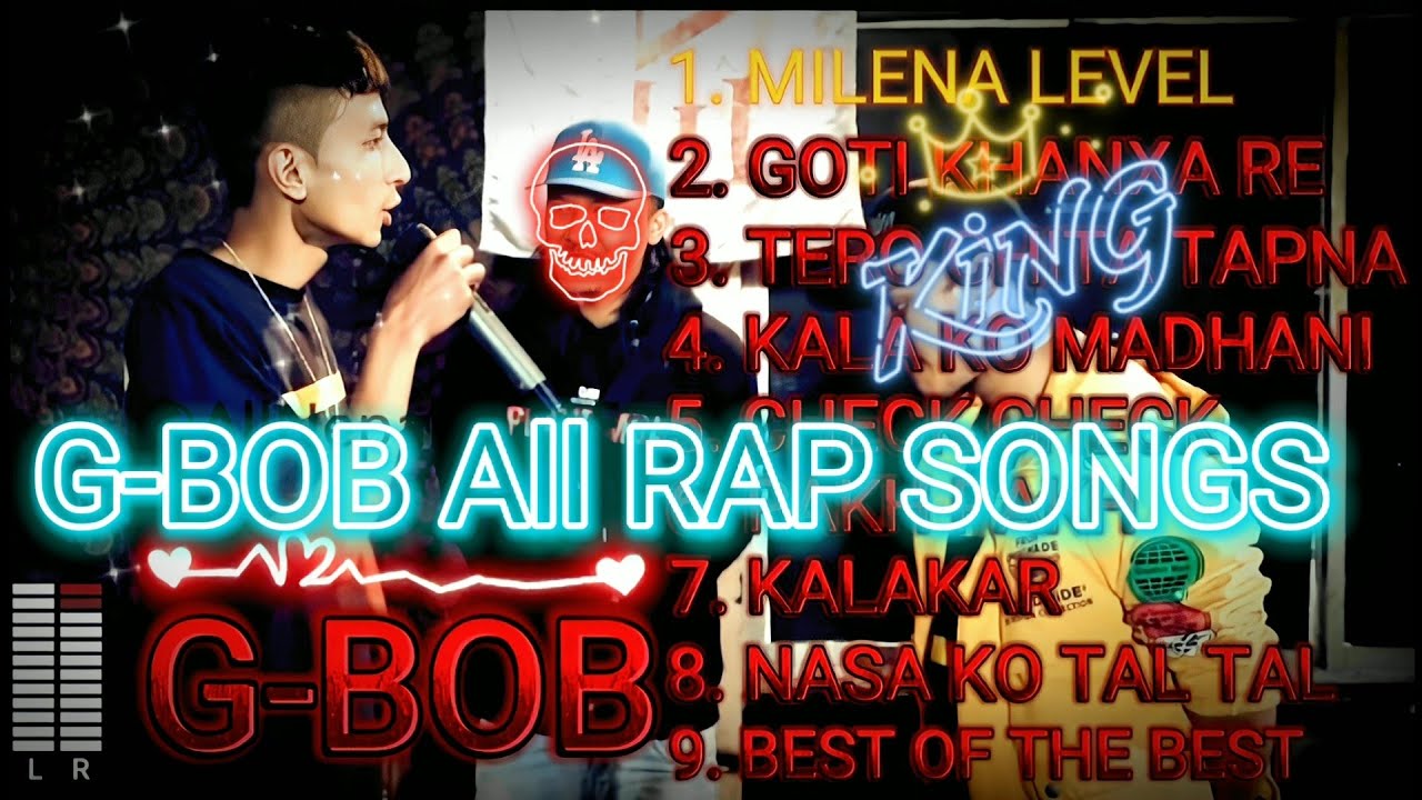 G BOB All Song Collection|| All In One Video || Gbob Rap Battle Collection ||