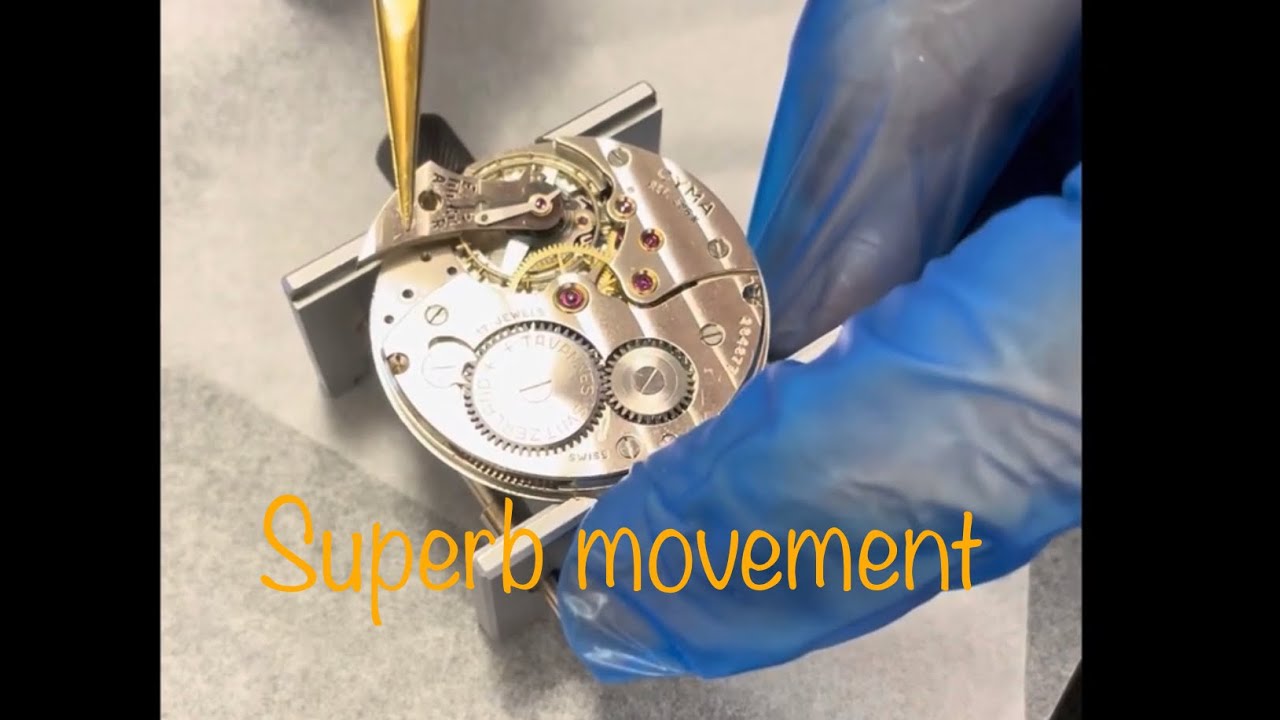Full watch service and repair Cyma 586K