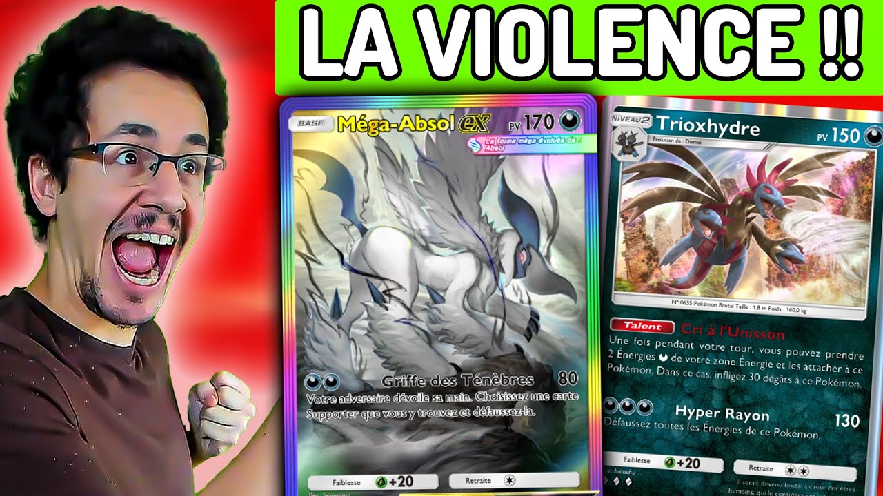 LE DECK LE PLUS VIOLENT DU JEU EN MASTERBALL [Mega Absol EX / Trioxhydre] - Deck Pokemon Pocket