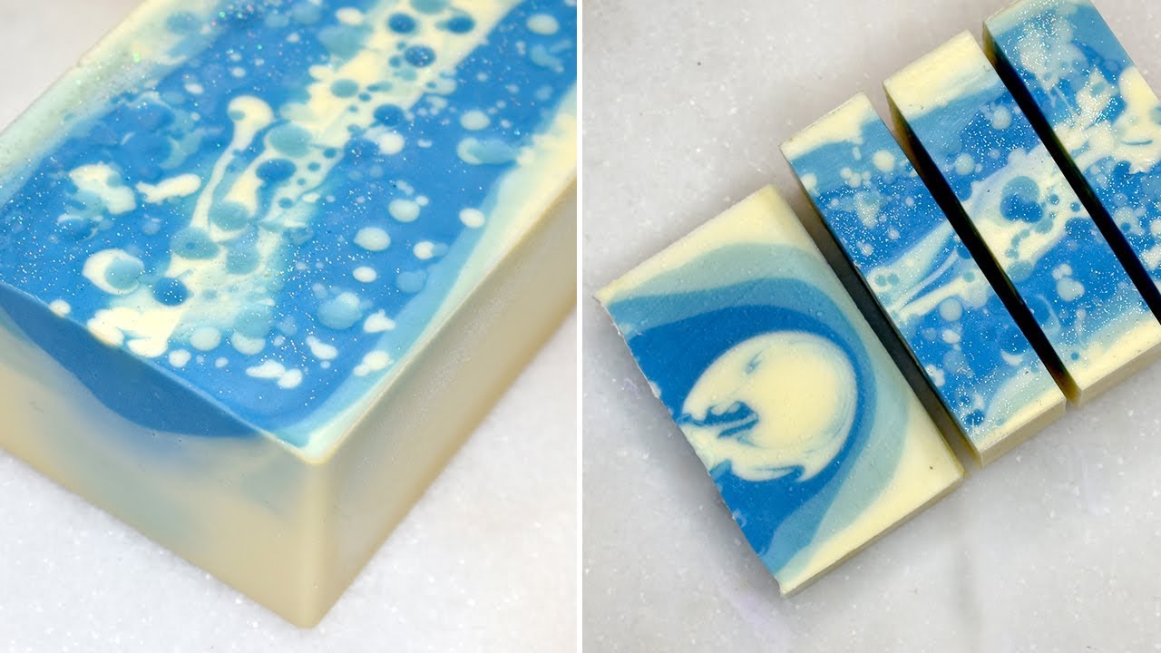 Winter Wonderland Cold Process Soap Design
