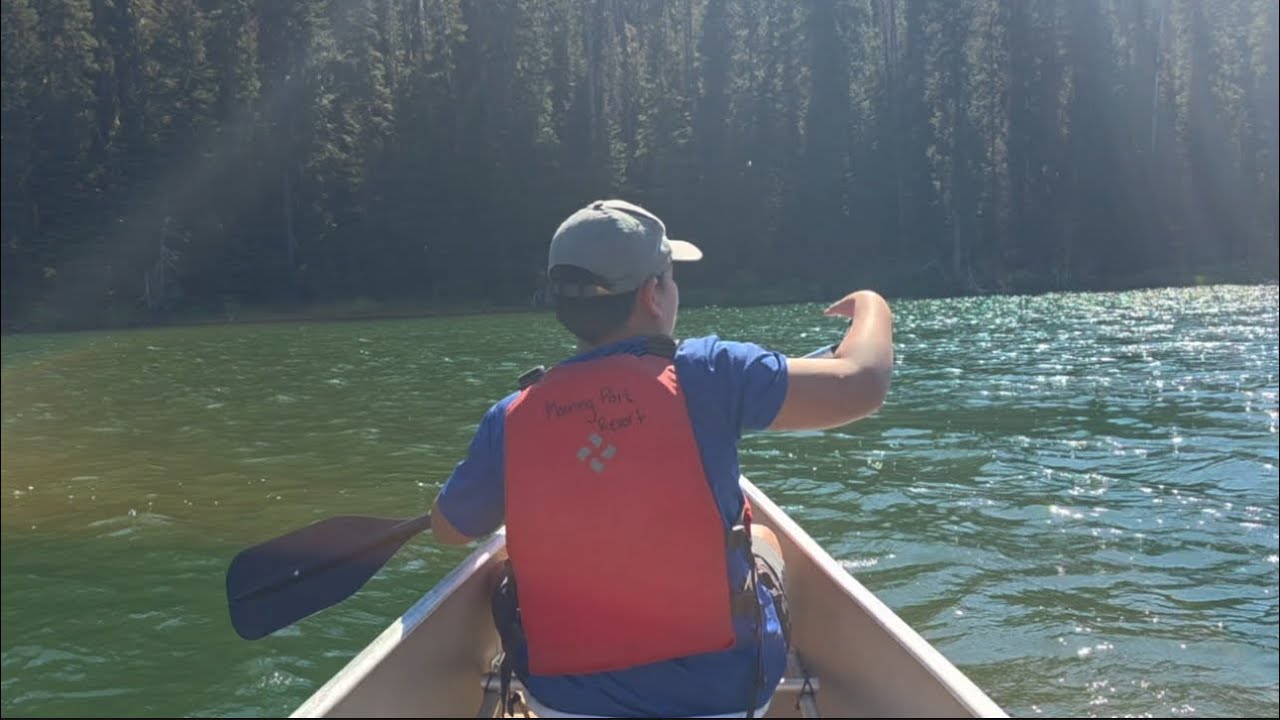 Boating at Manning Park